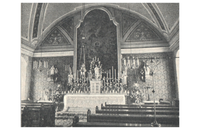 Kaple posvěcena 4. listopadu 1870 