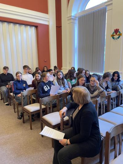 Společné zpívání v adventním čase