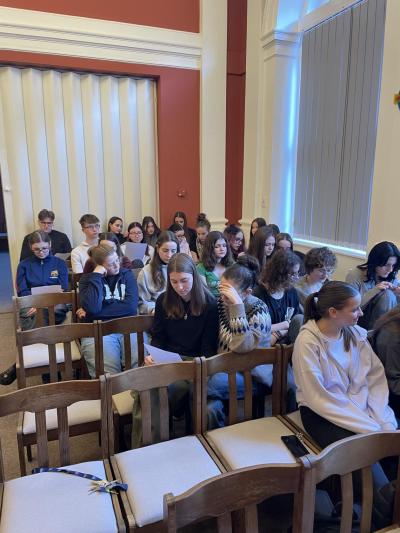 Společné zpívání v adventním čase