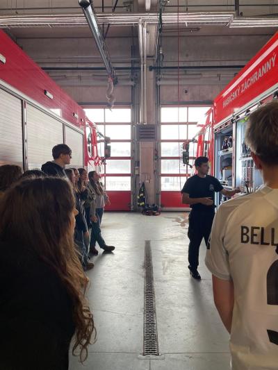 Exkurze na Hasičské stanici Modřany