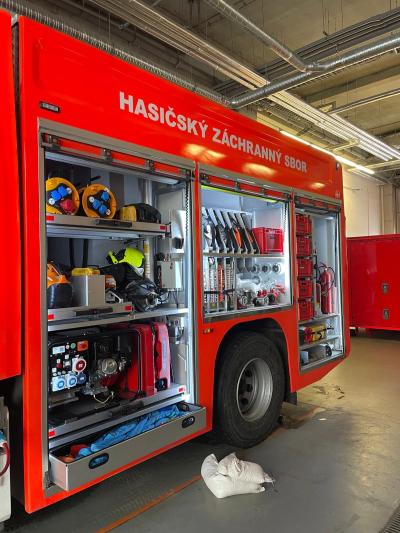 Exkurze na Hasičské stanici Modřany