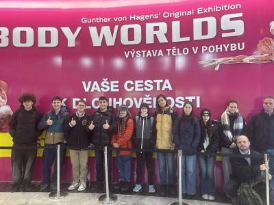 Exkurze výstavy Lidské tělo 1.VČ