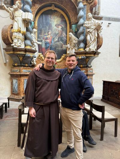 Návštěva Františkánské knihovny