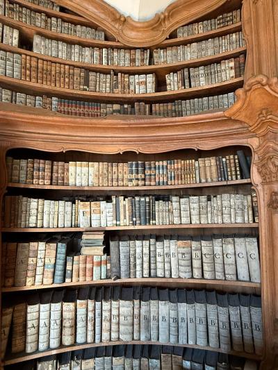 Návštěva Františkánské knihovny