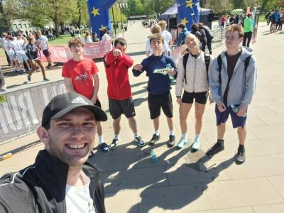 Naši žáci na Juniorském maratonu