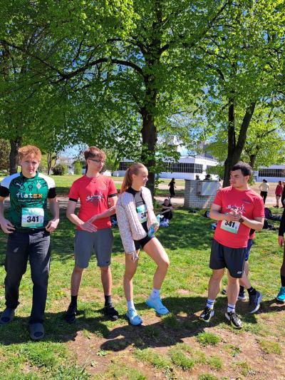 Naši žáci na Juniorském maratonu