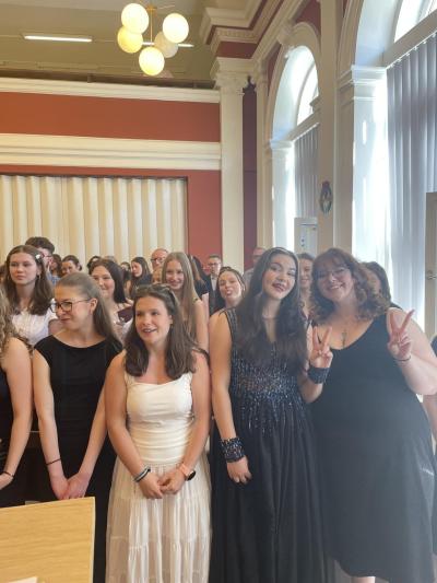 Slavnostní předání maturitních vysvědčení 4. SČ
