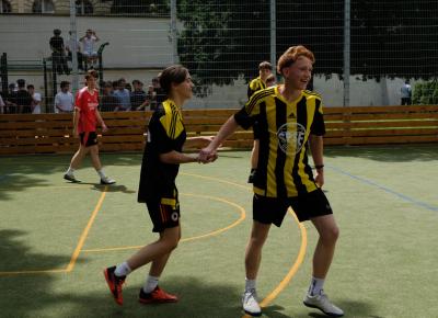 Meziškolní fotbálek SOŠS svaté Zdislavy a SPŠE Ječná